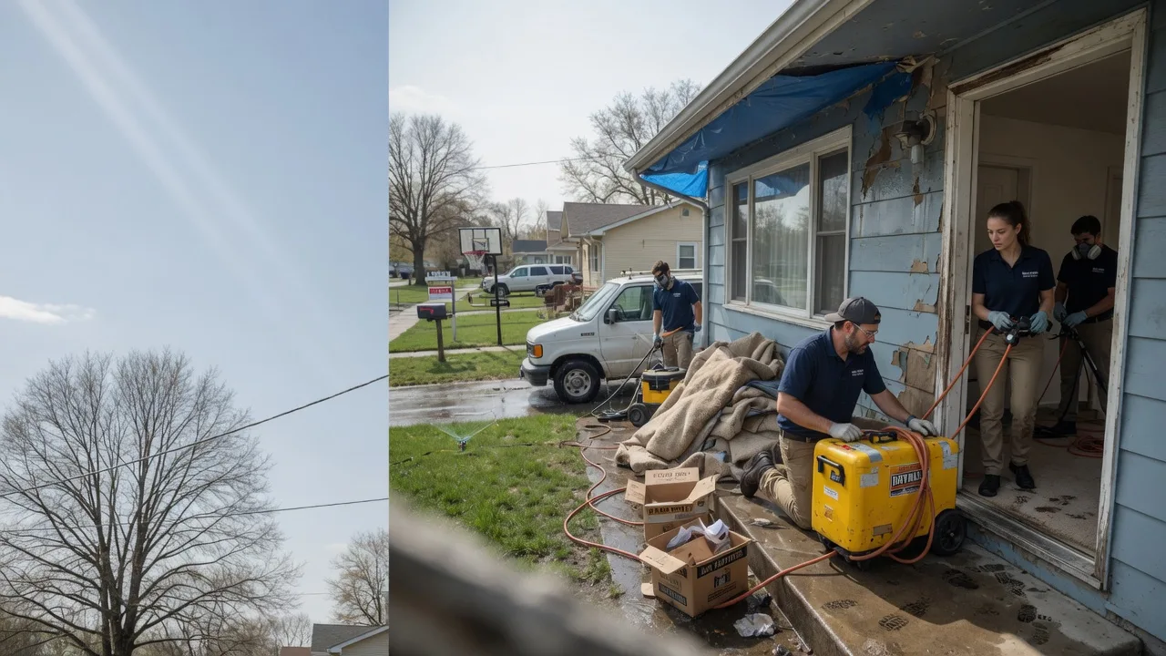 Basement Flood Cleanup in Burlington, WY near me